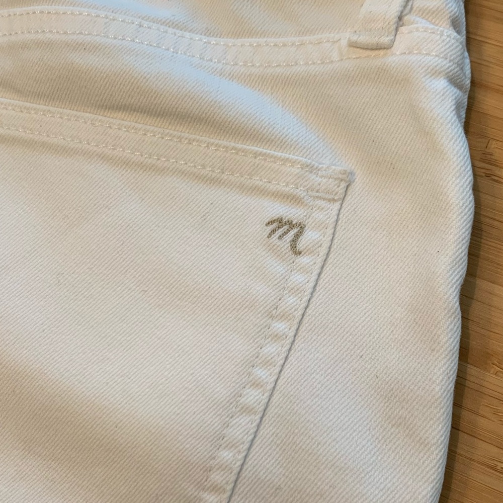 Madewell White Jeans